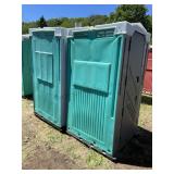 2-damaged synergy world portable toilets