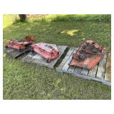 3 Lawnmower Decks 3 Lawnmower Decks