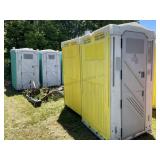 2 - Synergy World Yellow Portable Toilets