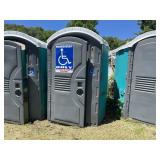 Synergy world wheelchair accessible port-a-pottie