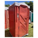 Red Synergy World Portable Toilet