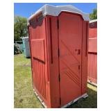 Red Synergy World Portable Toilet