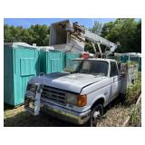 1989 Ford F-350 Bucket Truck 1989 Ford F-350 Bucket Truck