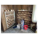 Wooden and rubber stamps