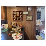 Chicken and rooster collectibles