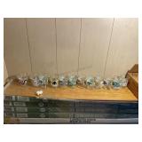 12 Welch's loony toons glass cups