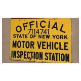 NYS Chautauqua County Vehicle Inspection License