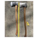 Pair Of Craftsman Single Bit Axes Pair Of Craftsman Single Bit Axes