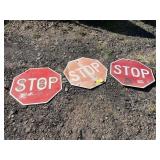 Stop signs Stop signs