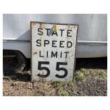 Speed limit sign Speed limit sign