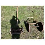 Lawn roller and mower Lawn roller and mower