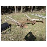 2 single bottom push plows 2 single bottom push plows