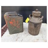 Ellison Oil and Jerry Gas Cans Ellison Oil and Jerry Gas Cans