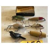 Creek chub and heddon lures