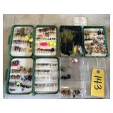 Cabelas Fly Boxes and Flys