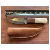 Handmade Damascus Steel Knife w/ Custom Handle Handmade Damascus Steel Knife w/ Custom Handle
