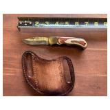 Handmade Damascus Steel Knife w/ Custom Handle Handmade Damascus Steel Knife w/ Custom Handle