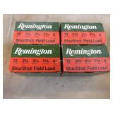 100 - Remington 12GA 2-3/4in. 6 Shot Ammo