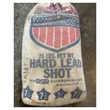 21LBS no. 71/2 hard lead shot 21LBS no. 71/2 hard lead shot