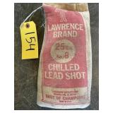 25LBS #8 chilled lead shot 25LBS #8 chilled lead shot