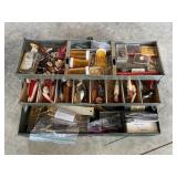 Tackle box with contents