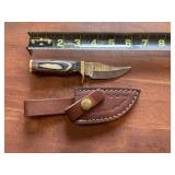 Handmade Damascus Steel Knife w/ Custom Handle Handmade Damascus Steel Knife w/ Custom Handle