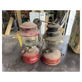 Coleman and kamplite lanterns Coleman and kamplite lanterns