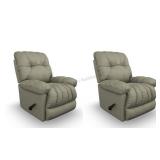 2 - Conen Rocker Recliner 20519 Oat