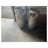 2 Forklift Propane tanks