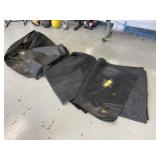 4 - 3ft x 10ft black floor mats