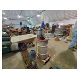 Gear oil, oil cans, funnels