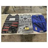 Tap set, Allen Hex Key Set, snap ring pliers