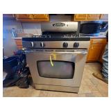 Maytag stainless steel propane range/oven