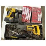 Dewalt Saw and Drill. Extra Blades