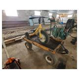 Cub Cadet kid's tricycle and pull behind wagon