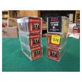 287 - Hornady/CCI 17 HMR 17, 20gr. Ammo