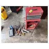 Toolbox with tools