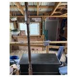 Cedar chest and coat hanger