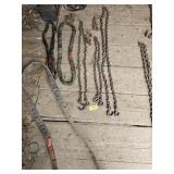 12 Chains and 3 Lifting Straps