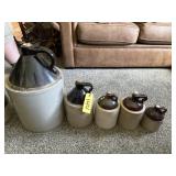 Crocs and butter churn