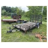 2015 Liberty 12ft Landscape Trailer