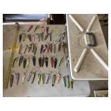 52 Fishing Spoon Lures w/ Box