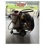 Hot water pressure washer