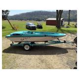 1993 Bayliner Jazz 14ft Boat and Matching Trailer