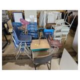 5 Desks and 28 Chairs