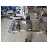 Stainless Steel Serving Pans and Accessories