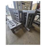5 Intermetro Industries Polymer Dunnage Racks