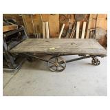 Vintage Lumber Cart