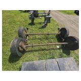 1 pair of Trailer Axles