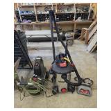 Husky Air Compressor, Shop Vac, Battery Charger